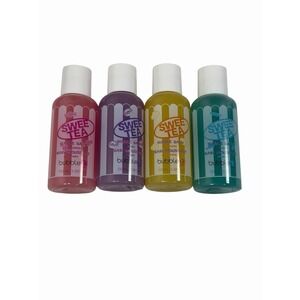 lot of 4  BUBBLE T‎ SWEETEA bubble bath 3.38 oz 100 ml each
